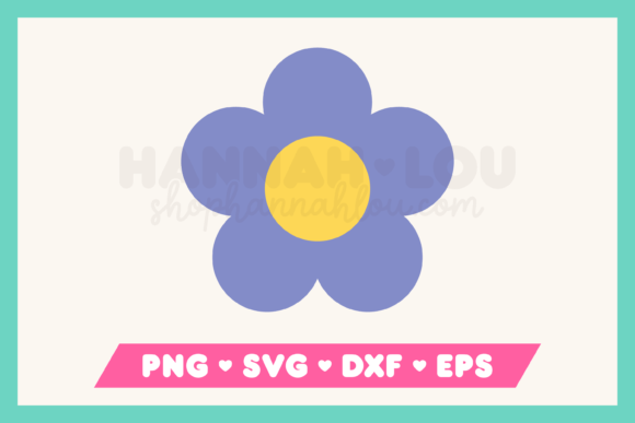 Download Retro Flower SVG - Premium Resources