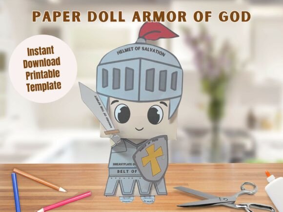Download Armor of God Paper Craft for Kids - Craft Collection