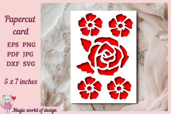 Download Floral SVG for Handmade Card Making - Handmade Collection