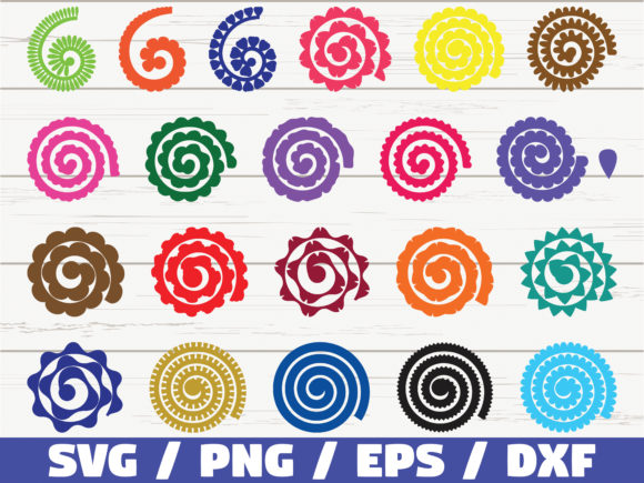 Download Rolled Paper Flowers Set&nbsp; - Rolled Collection